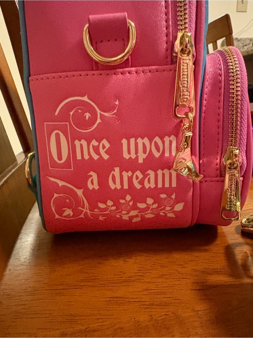 Loungefly Sleeping Beauty Convertible Mini Backpack - Picture 5 of 11